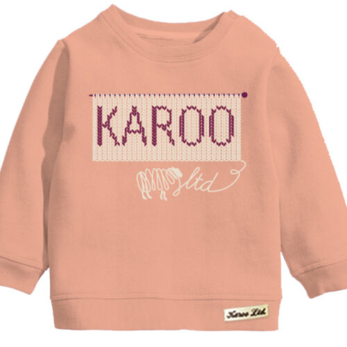 Peach Fleece Top