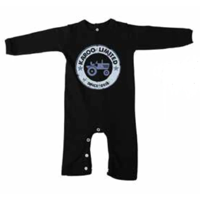 Black Babygrow