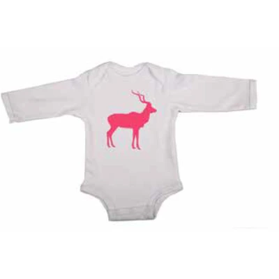 White Kudu Onesie